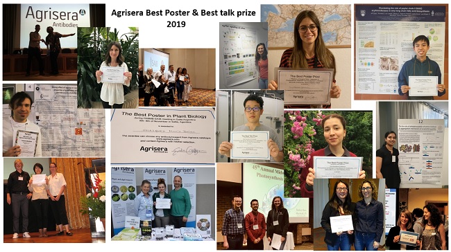 Agrisera Best Talk and Best Poster prize 2019