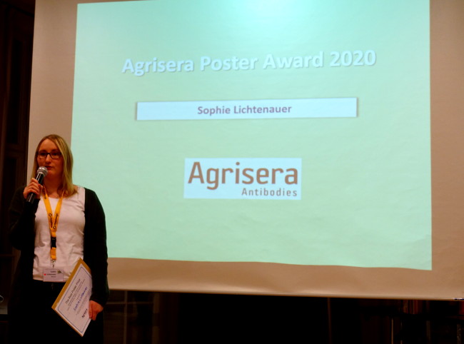 Agrisera Best Poster Prize in Dabringhausen 2020