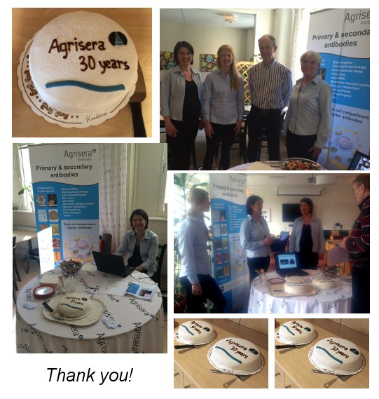 Agrisera's 30 years celebration