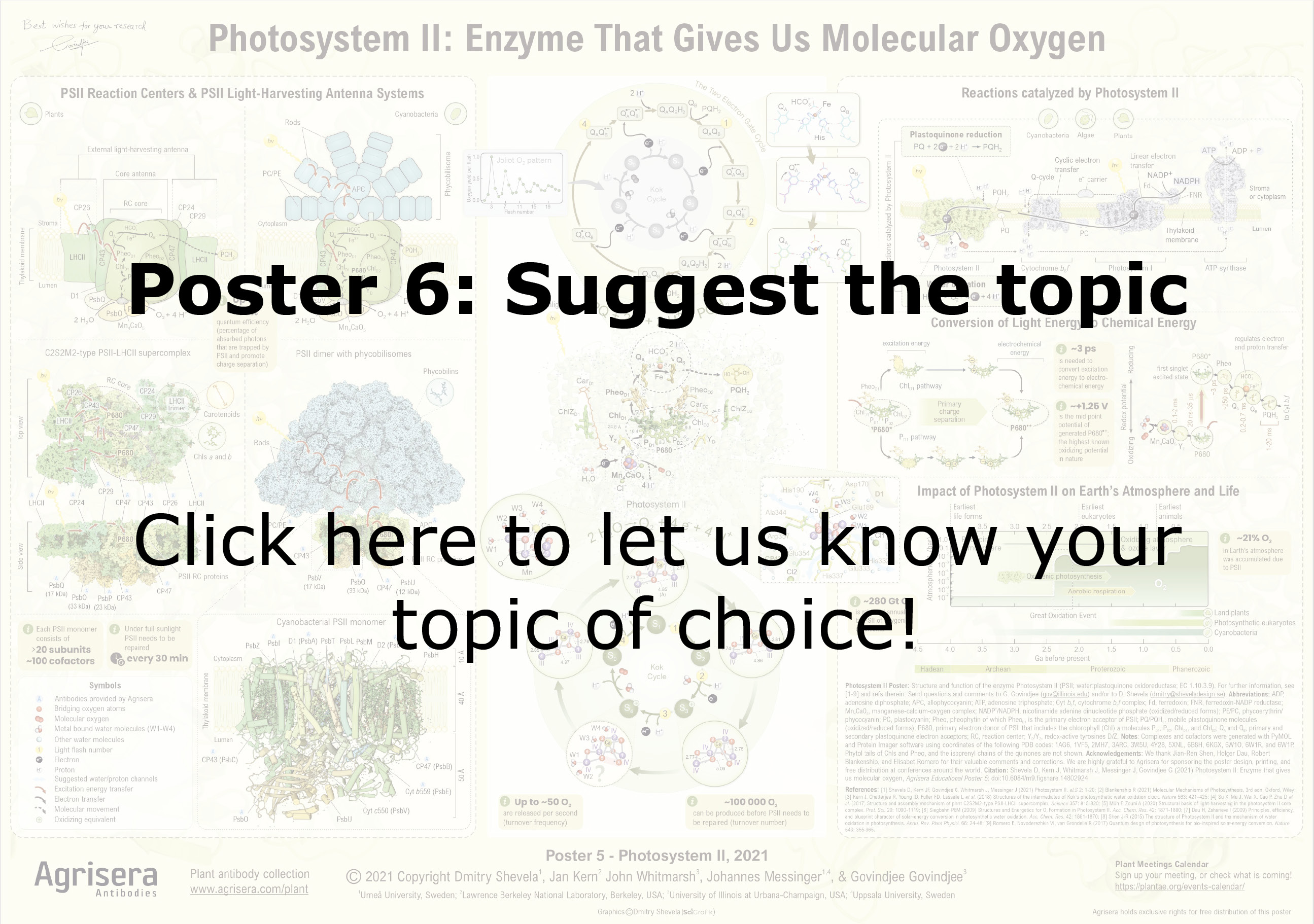 Agrisera Poster 6: Suggest the topic