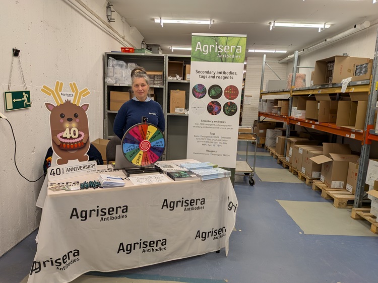 Agrisera at chemical store of Umeå University