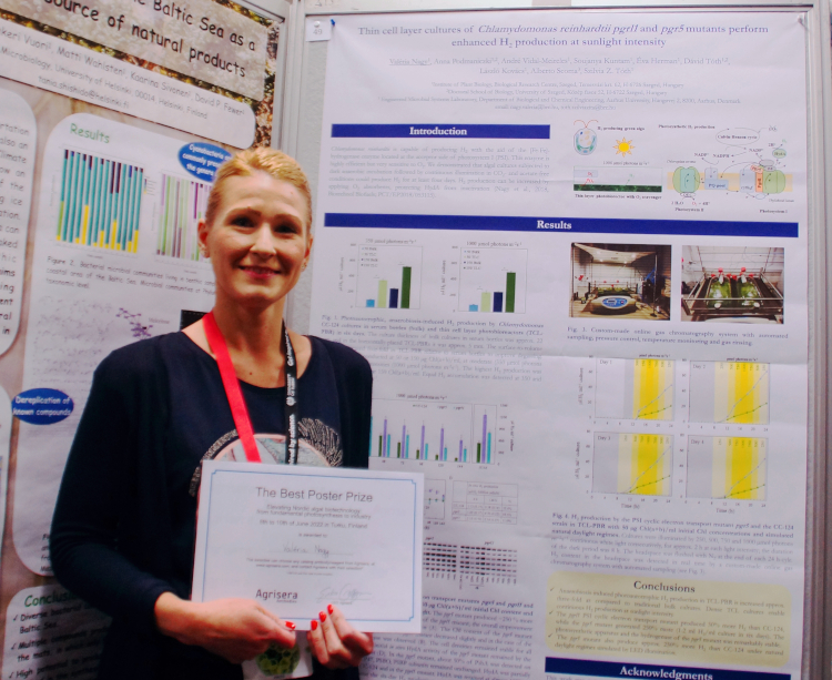 Agrisera Best Poster Prize at Nordic Algal Biotechnology Conference