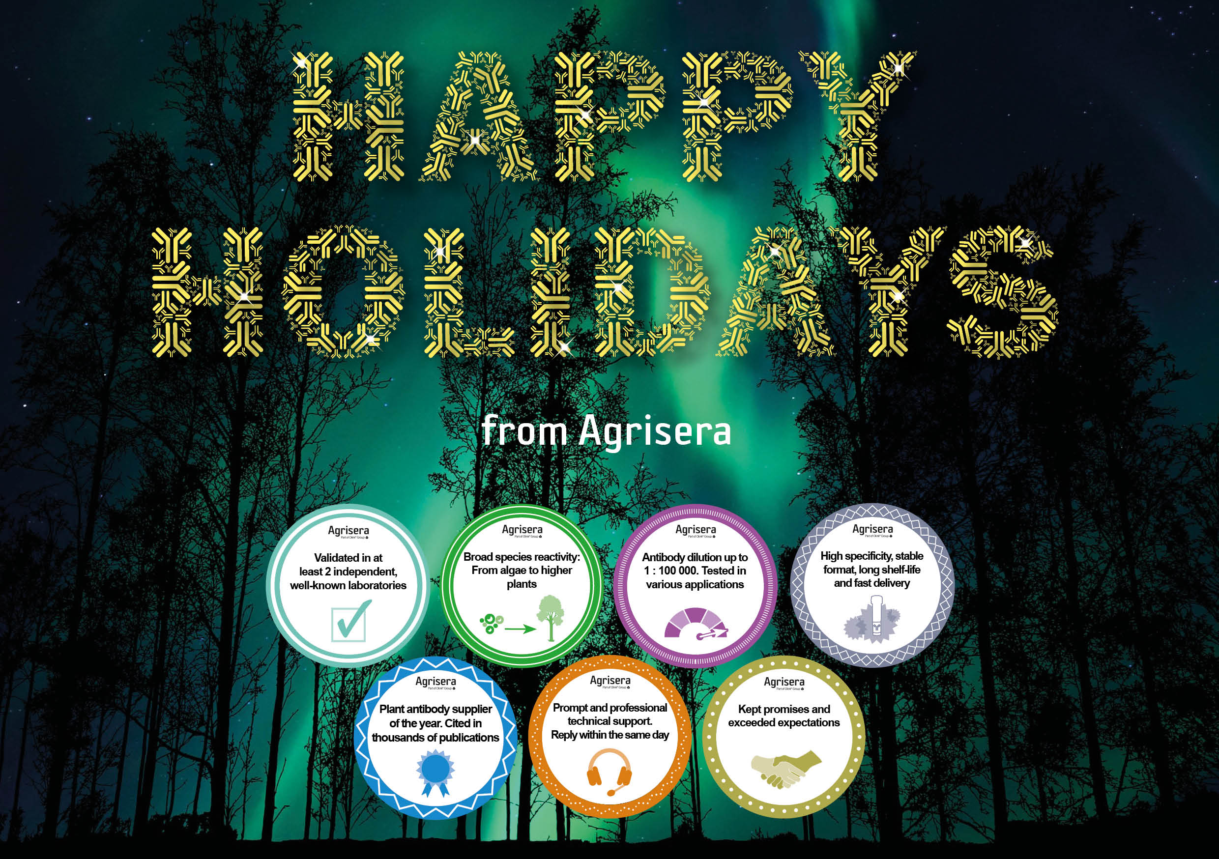 Happy holidays from Agrisera 