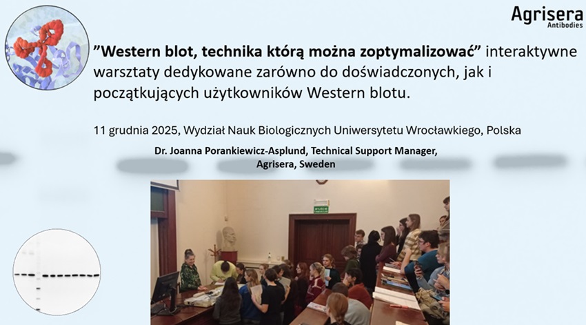 Agrisera interactive workshop at University of Wroclaw