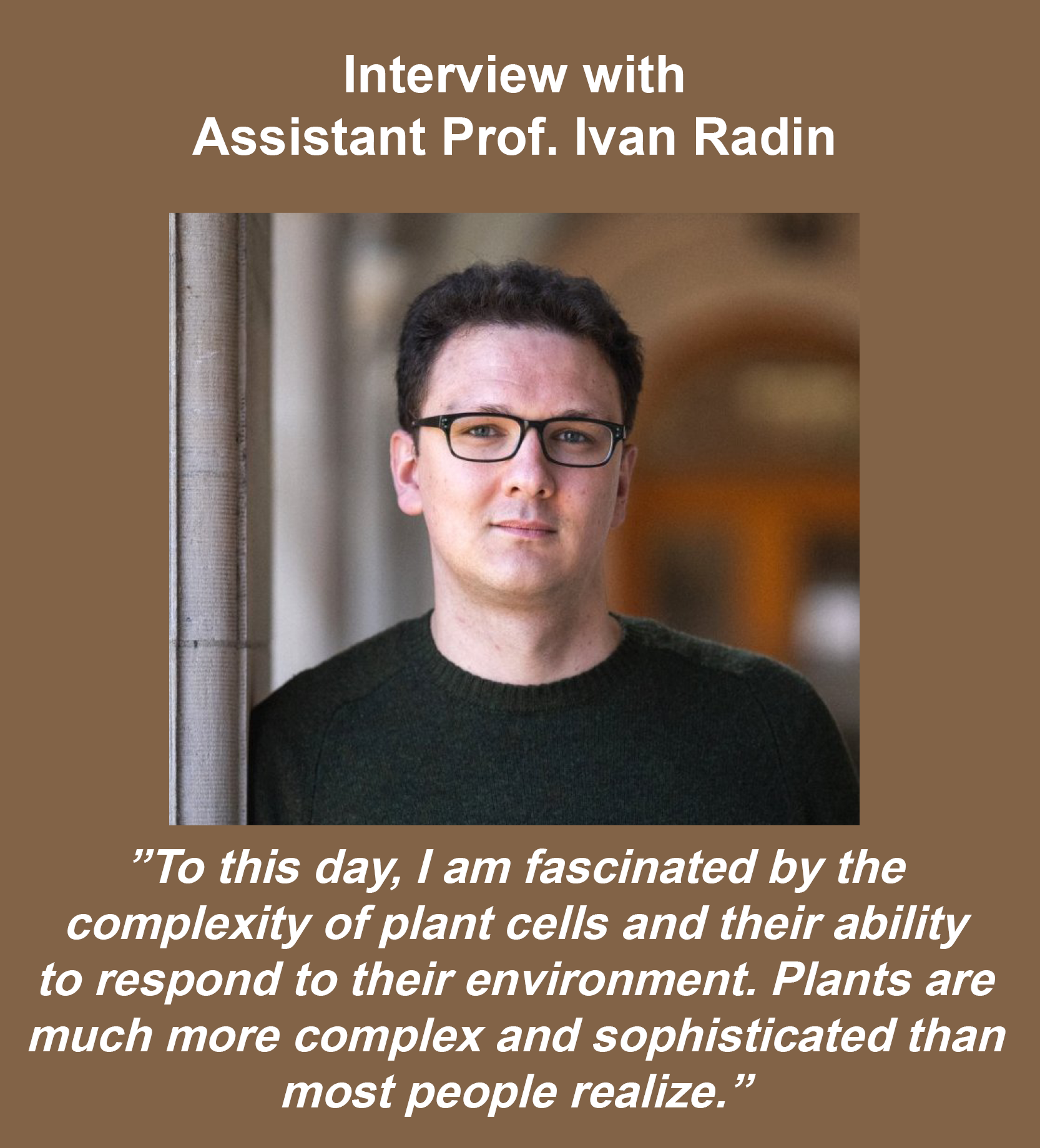 Assistant Prof. Ivan Radin