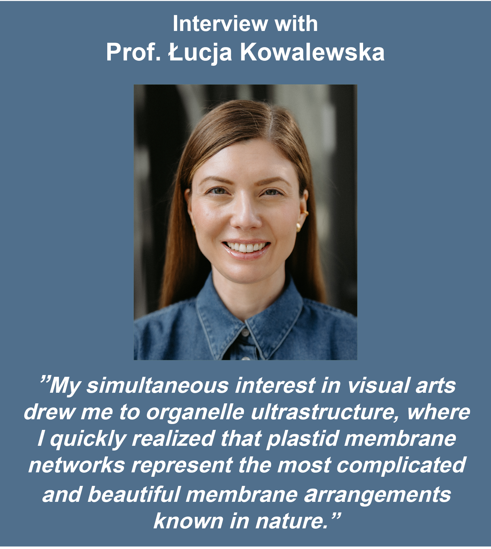 Prof. Łucja Kowalewska