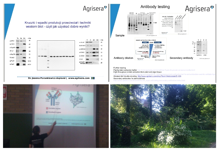 Agrisera western blot seminars in Poland